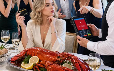 Après trois ans sans nouvelles de ma famille, j’ai commandé pour 4 386 $ de homard. Mon père a ensuite tenté de me refiler la facture, mais le gérant a révélé le vrai piège…