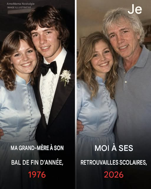 Je suis allée à la réunion des anciens élèves de ma grand-mère vêtue de sa robe de bal de promo – lorsqu’un homme âgé m’a vue, il a pris mes mains et m’a chuchoté : « Votre grand-mère vous a promis de m’épouser. »