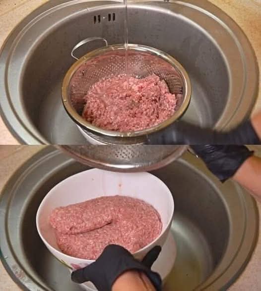 Faut-il laver le bœuf haché avant de le cuire ?