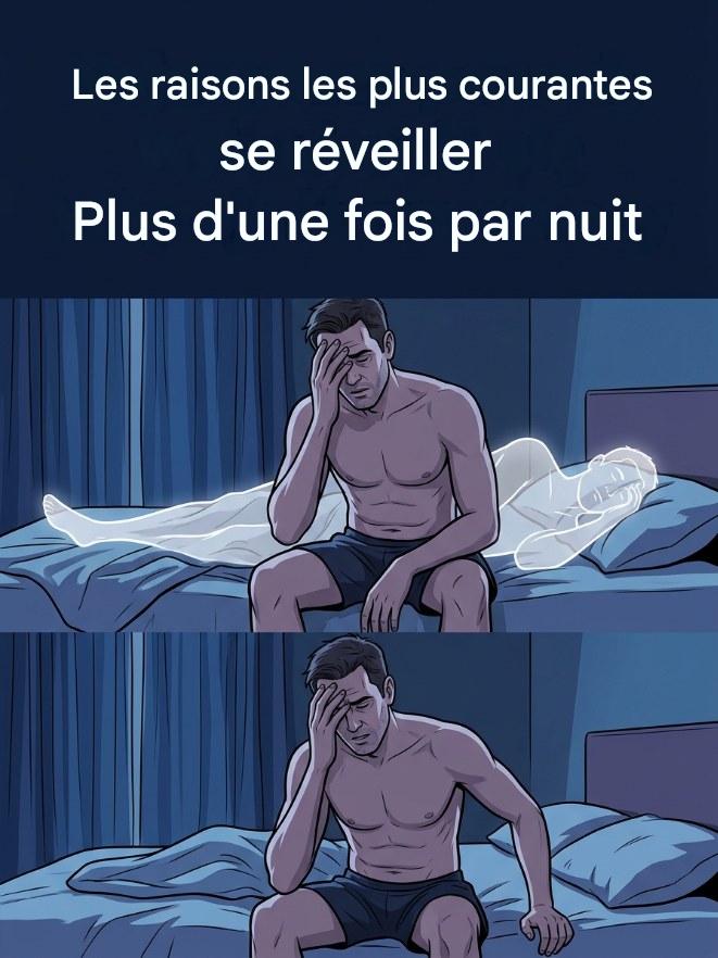 Les 8 raisons les plus fréquentes de se réveiller la nuit
