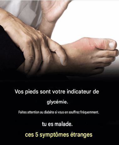 Voici cinq symptômes inhabituels au niveau des pieds