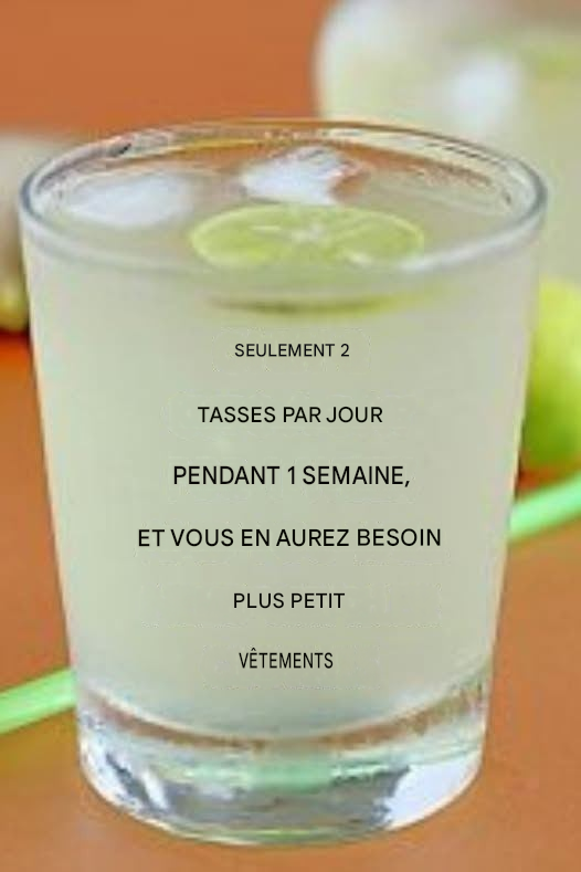 Brûlez la graisse du ventre à une vitesse folle avec cette simple boisson quotidienne