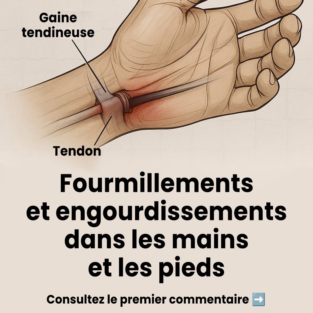 Si vos mains s’endorment, en voici la signification Voir plus…