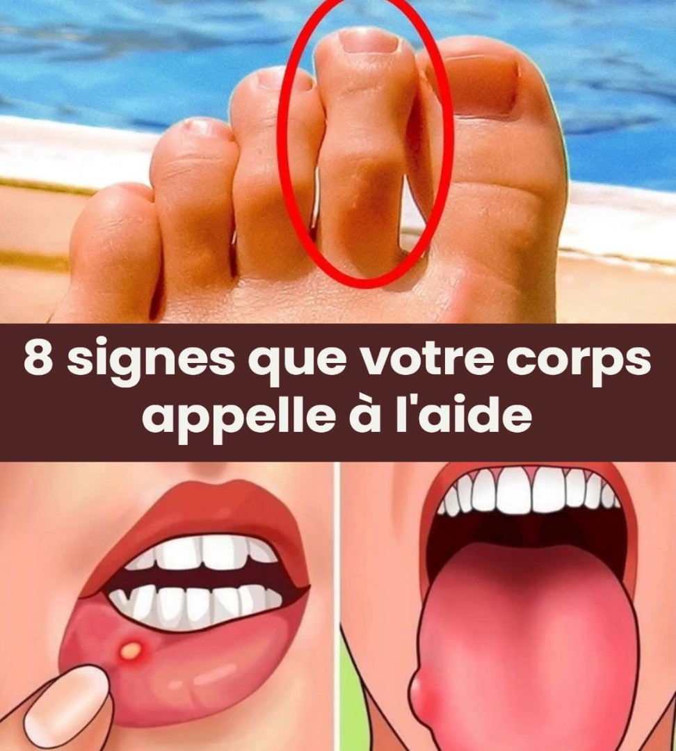 8 signes que votre corps appelle à l’aide