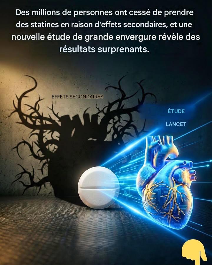Des millions de personnes ont arrêté de prendre des statines…