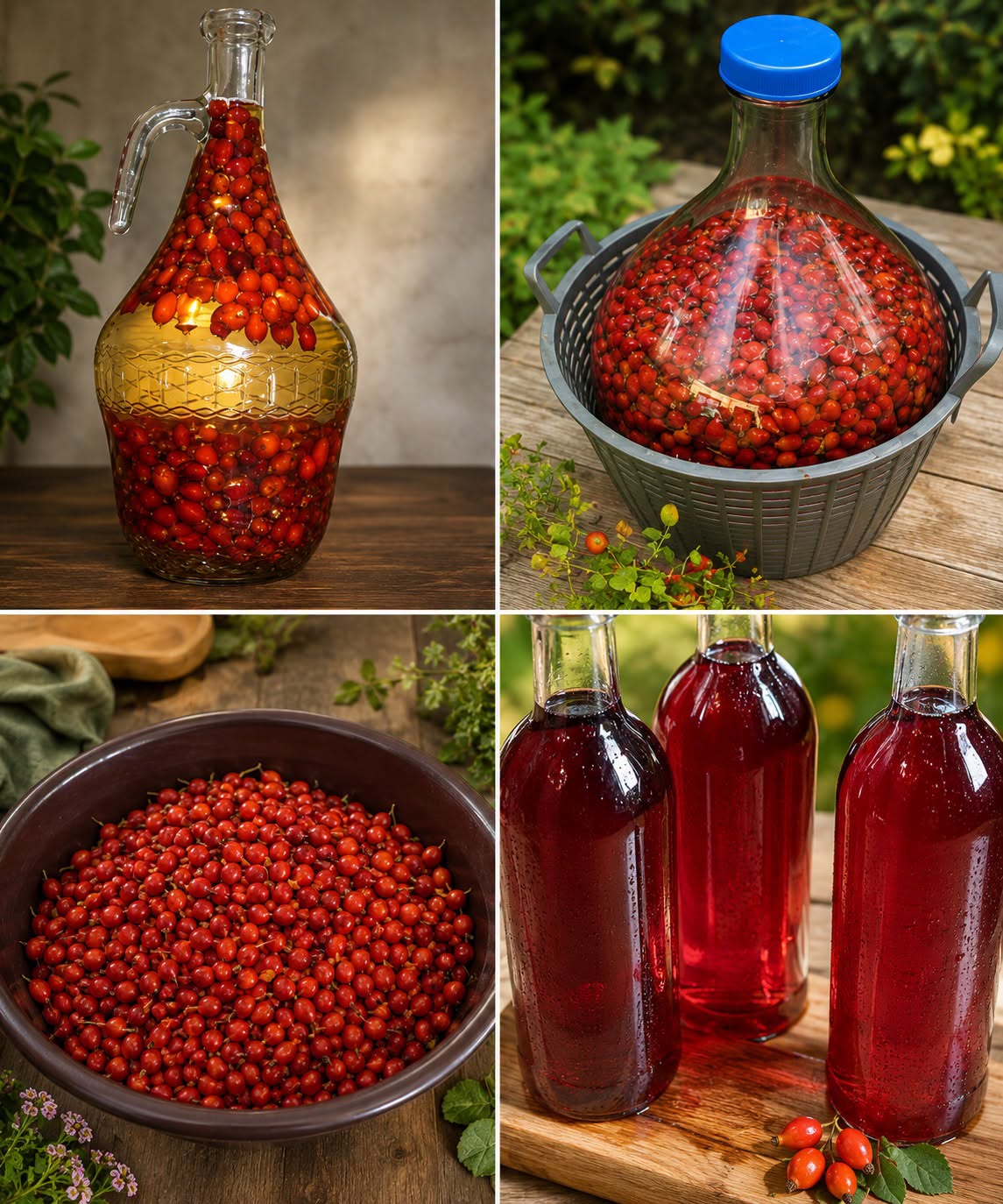 Vin de Cynorrhodon maison : recette simple et bienfaits santé au naturel
