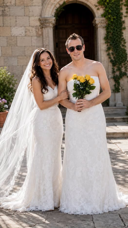 Mon fiancé est entré à notre mariage vêtu d’une robe de mariée — Les invités ont ri, ma famille est devenue pâle, et j’ai voulu disparaître… jusqu’à ce que je découvre que la raison pour laquelle il la portait a brisé tout ce que je croyais savoir sur ma vie