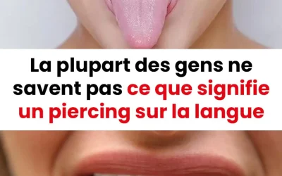 Langue percée : les vérités insoupçonnées derrière ce bijou qui intrigue