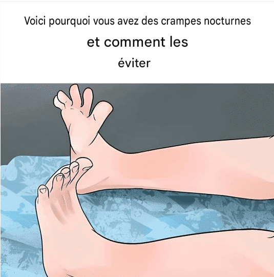 Voilà pourquoi nous avons des crampes la nuit