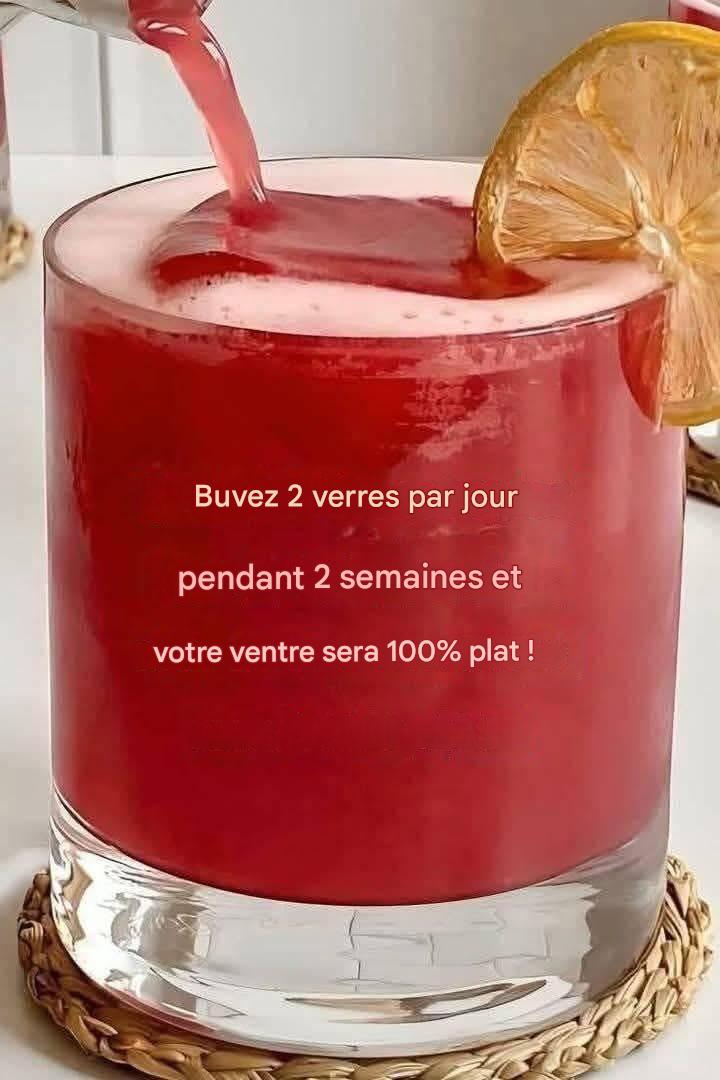 La meilleure boisson brûle-graisses pour perdre rapidement la graisse du ventre