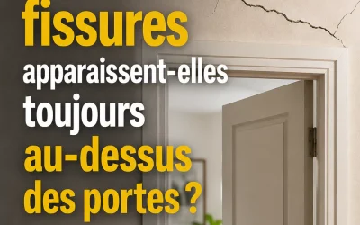 Pourquoi certaines fissures apparaissent-elles toujours au-dessus des portes ?