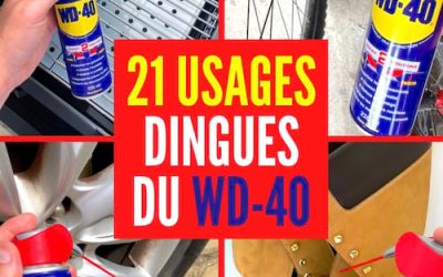 21 Utilisations et Astuces du WD-40 Dont Vous N’Avez Pas Idée.