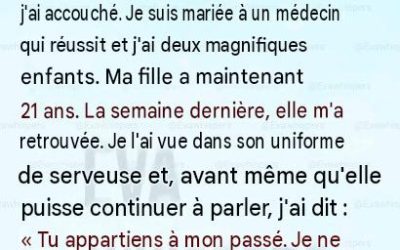 J’ai abandonné ma fille… Elle est revenue quand nous avions le plus besoin d’elle
