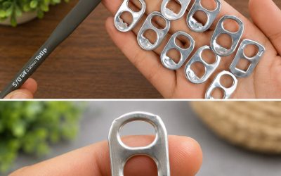 10 idées astucieuses pour recycler les languettes de canettes au quotidien