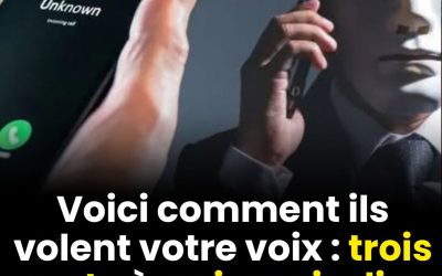 Le mot qui peut prendre votre voix et la réutiliser pour parler à votre place grace à l’intellige…
