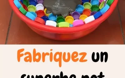 L’incroyable astuce avec du ciment et des bouchons en plastique !