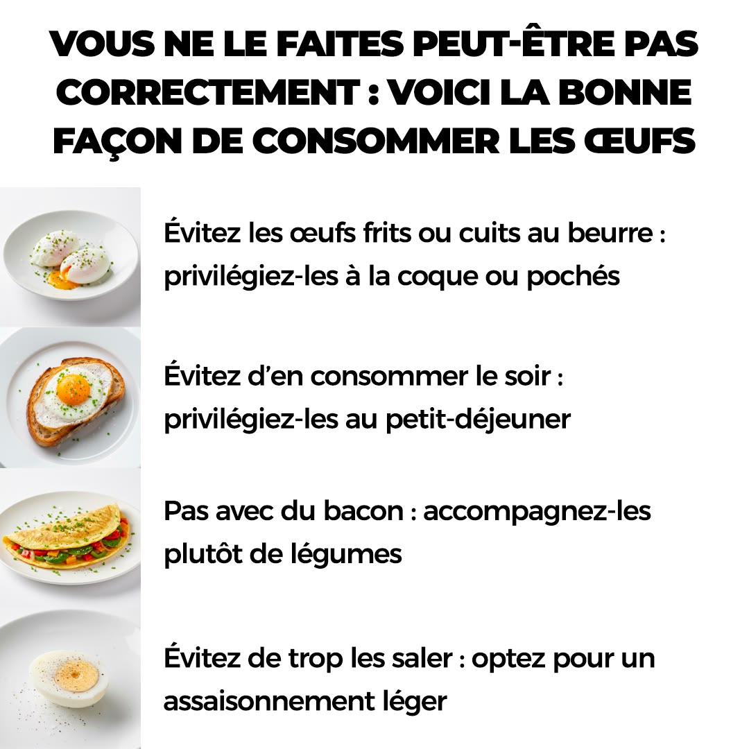 Vous vous y prenez mal. Voici la bonne façon de manger des œufs.