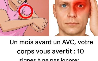 Un mois avant un AVC, votre corps vous prévient : 10 signes à ne pas ignorer…..