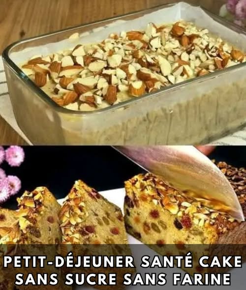 Cake Pomme-Avoine Sans Sucre ni Farine