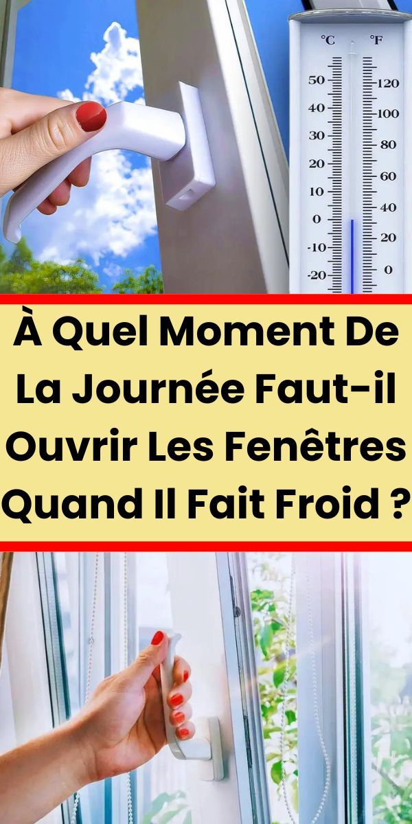 Optimisez le Confort de Votre Maison : Quand Ouvrir les Fenêtres par Temps Froid