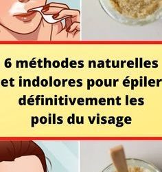 6 méthodes naturelles et indolores pour épiler définitivement les poils du visage – haustiersos