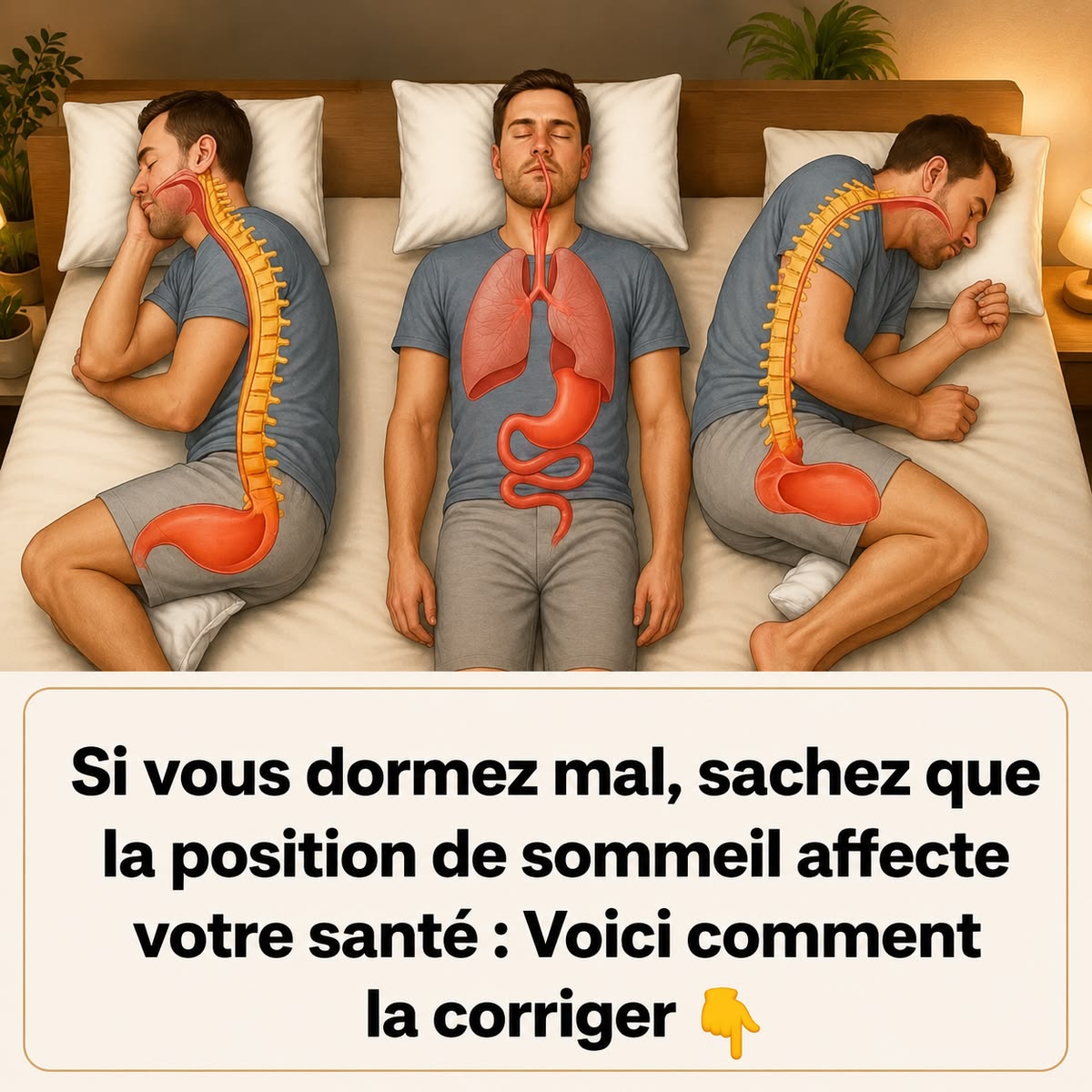 Comment la position de sommeil influence votre santé et votre bien-être quotidien