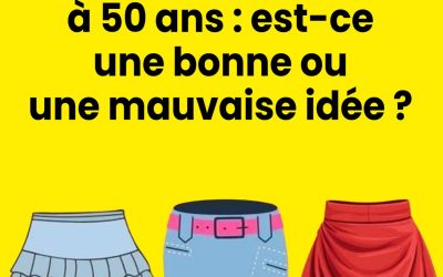 Porter une mini-jupe à 50 ans : audace assumée ou faux pas ?