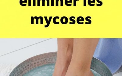 Faites tremper vos pieds pour éliminer les mycoses