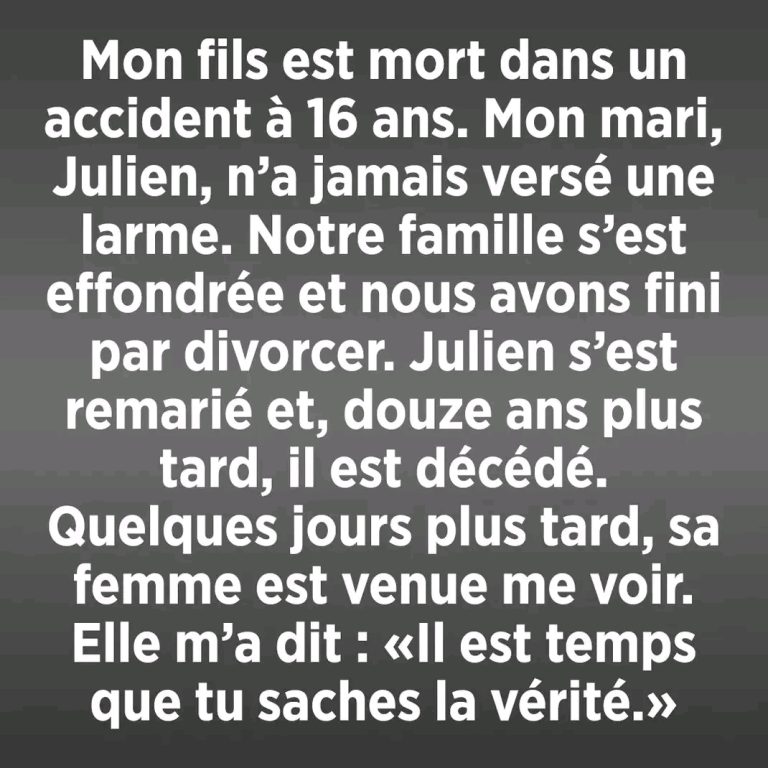 Pourquoi mon mari n’a jamais pleuré jusqu’à ce que j’apprenne la vérité des années plus tard