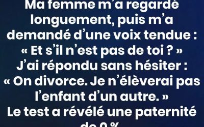 Les doutes du père qui ont détruit la famille