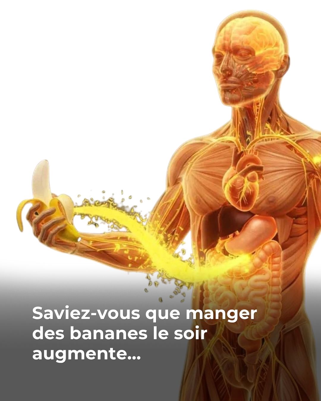 Saviez-vous que manger des bananes le soir augmente…Voir plus