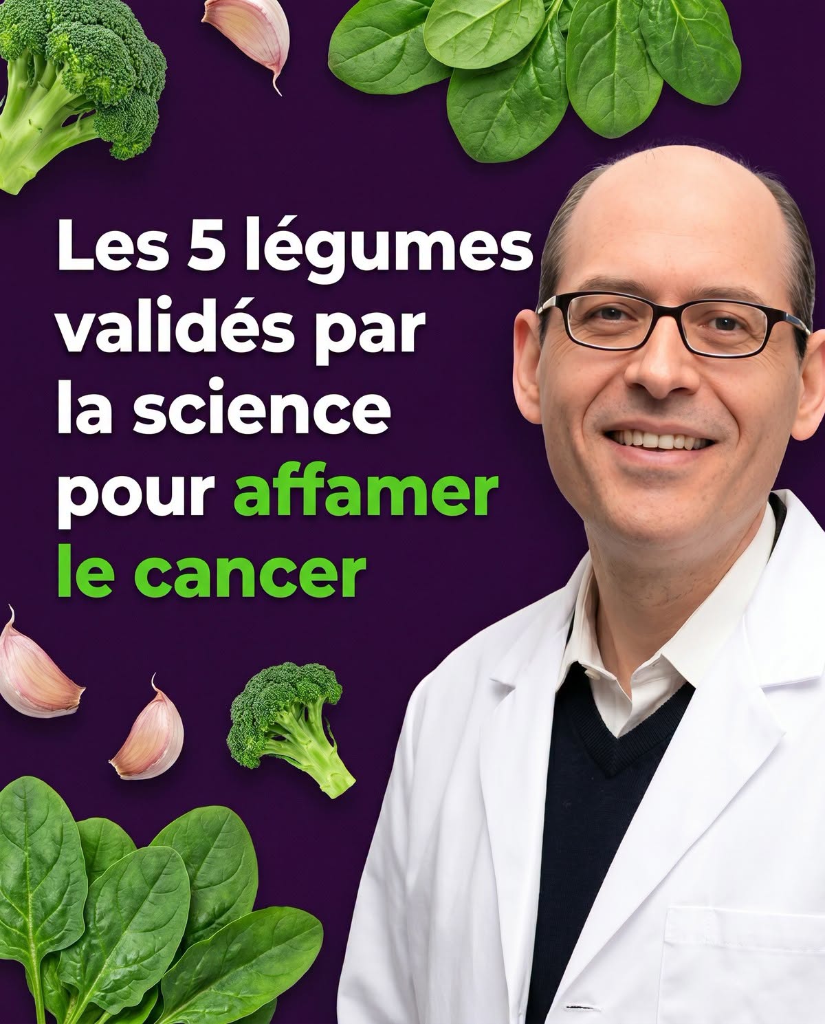 Ces 5 légumes affament le cancer et brûlent les graisses‎️‍🔥 Dr. Michael Greger