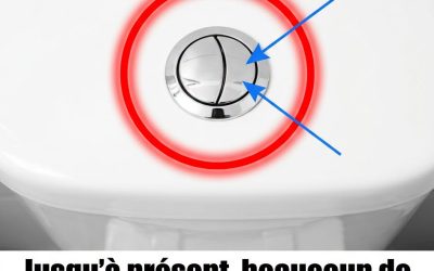 Ces deux petits boutons de vos toilettes cachent une astuce qui pourrait réduire votre facture d’eau