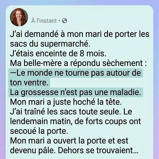 Elle portait tout en silence pendant sa grossesse : le jour où quelqu’un a enfin pris sa défense