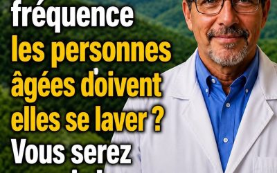 Après 70 ans, se doucher tous les jours est-il vraiment une bonne idée ? Ce que les experts révèlent