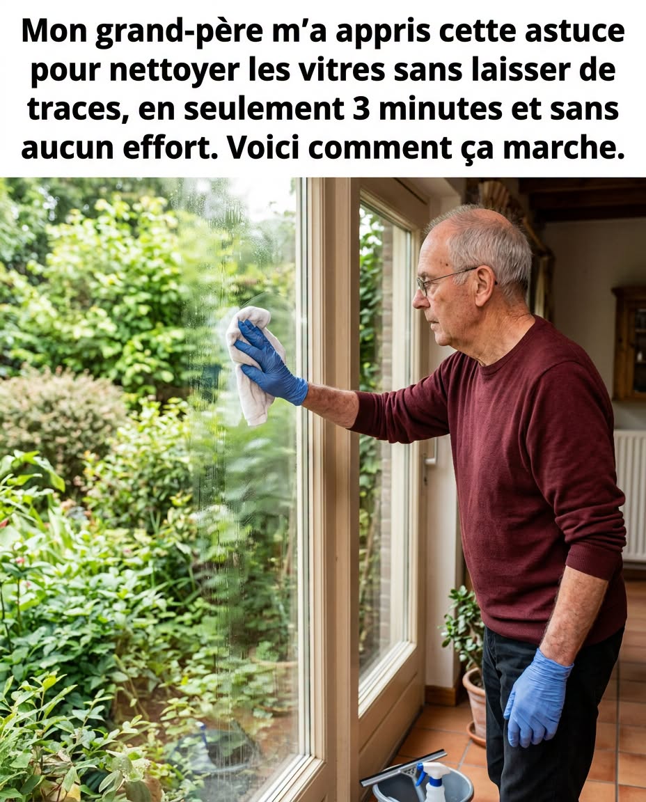 Le secret (très simple) pour des vitres sans traces, révélé par un pro du nettoyage