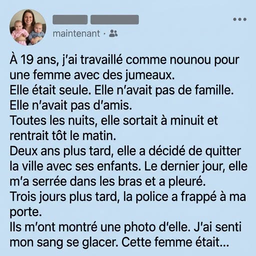 Je pensais qu’elle n’était qu’une mère célibataire… jusqu’au jour où j’ai découvert ce qu’elle faisait chaque nuit.