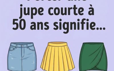 Porter une mini-jupe à 50 ans : ce que ce choix révèle vraiment sur vous