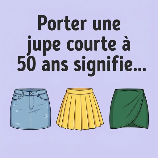 Porter une mini-jupe à 50 ans : ce que ce choix révèle vraiment sur vous