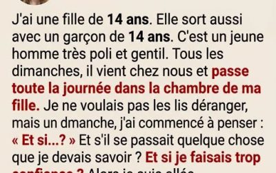 J’ai hésité avant d’ouvrir la porte de la chambre de ma fille adolescente… Ce que j’ai vu a tout changé !