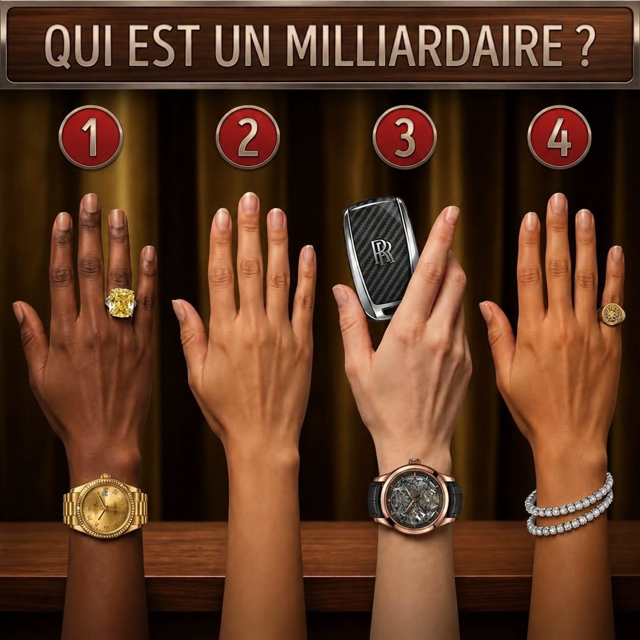 Saurez-vous deviner qui est le vrai milliardaire ? Ce test d’observation bluff tout le monde