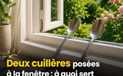 Une cuillère à la fenêtre contre l’humidité ? Voici ce qu’elle fait réellement
