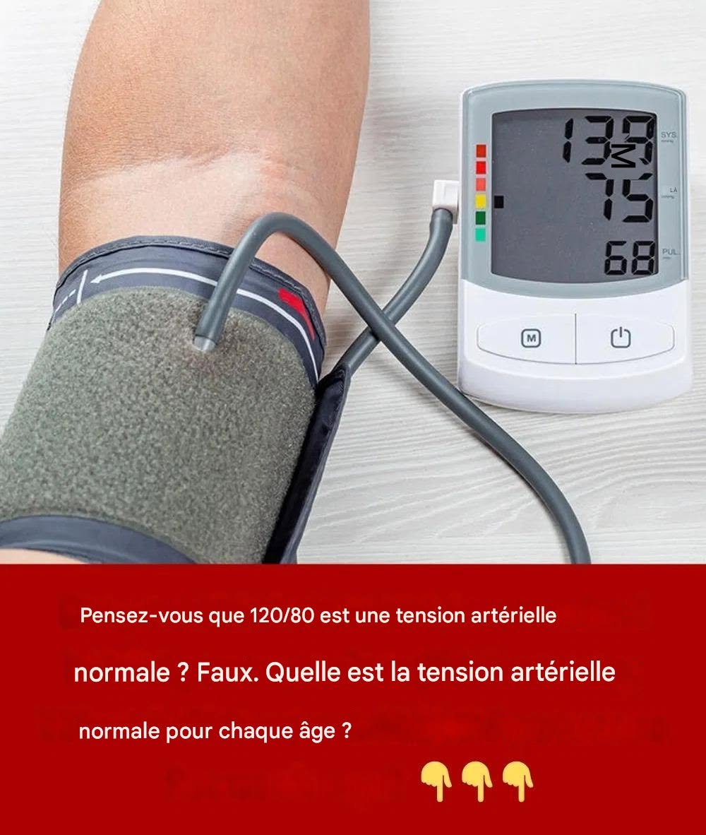 Quelle est la pression artérielle normale dans chaque groupe d’âge ?
