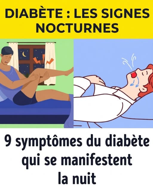 Ces 9 signes qui apparaissent la nuit pourraient indiquer un déséquilibre glycémique