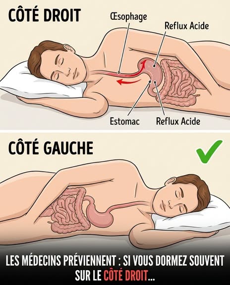 Remontées acides la nuit : pourquoi votre position de sommeil est peut-être en cause