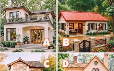 Choisissez une maison parmi ces 4 et découvrez ce que cela révèle sur votre désir le plus profond !
