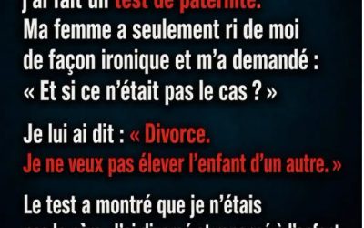 Il demande un test de paternité à sa femme après l’accouchement : trois ans plus tard, il découvre son erreur fatale