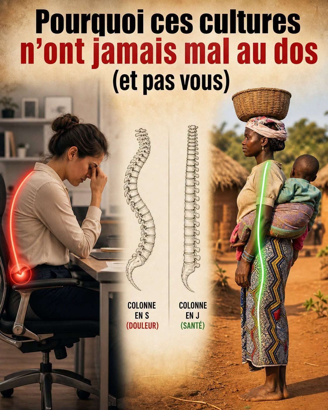 Posture perdue : pourquoi certaines cultures autochtones n’ont pas mal au dos