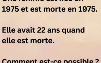 Elle est née et morte en 1975 mais avait 22 ans : l’énigme qui fait disjoncter tout le monde