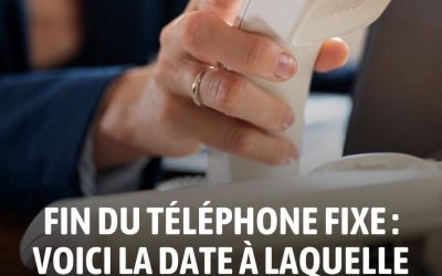 C’est Confirmé, le Téléphone Fixe Disparaît Bientôt et Voici Quand votre Ligne Cessera de Fonctionner.